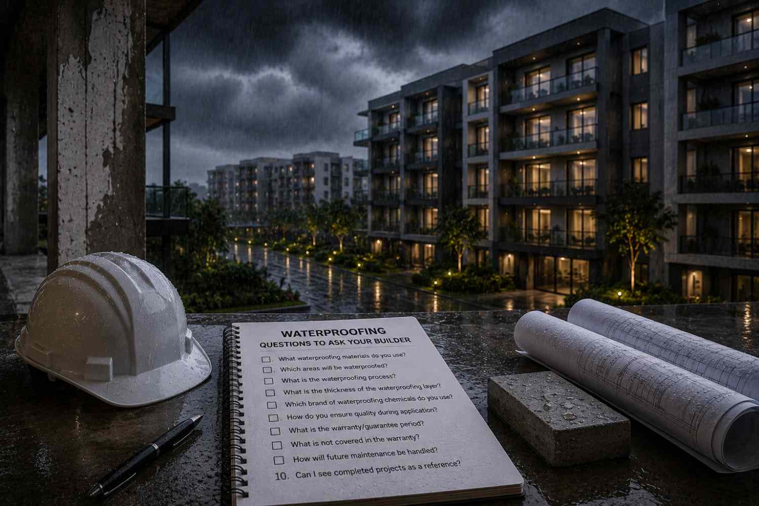 10 Questions to Ask Your Builder About Waterproofing | Homebuyer Guide